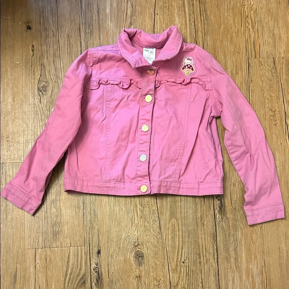 Kids Hello Kitty Jacket Pink Size 10 - Picture 2 of 5